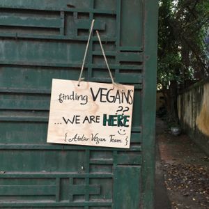 This is where you go in  at Xuong Vegan - Atelier Vegan in Hanoi