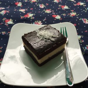 Vegan chocolate cake  at Xuong Vegan - Atelier Vegan in Hanoi