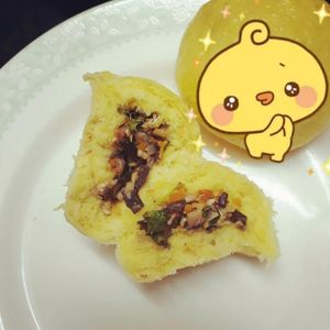 sooo yummy banh bao vegan :*  at Xuong Vegan - Atelier Vegan in Hanoi