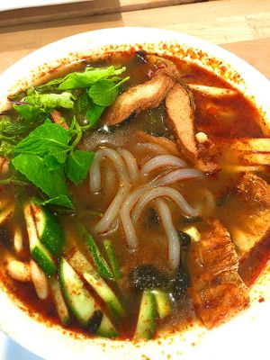Asam Laksa at Cay Da Da in Cabramatta