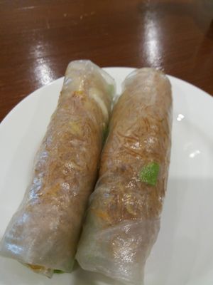 Nem with mushrooms at Cay Da Da in Cabramatta