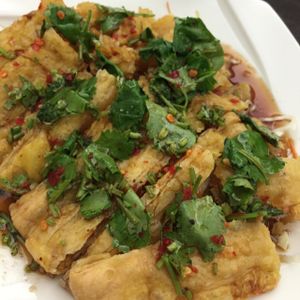 椒麻脆皮 at Hé Shùn Xiāng 和順鄉雲南特色素食 in Taipei