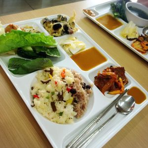 Vegan buffet at Seoul National University Vegan Buffet 서울대학교 채식뷔페 in Seoul
