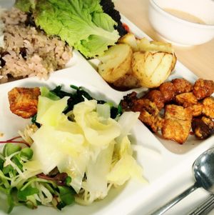Buffet at Seoul National University Vegan Buffet 서울대학교 채식뷔페 in Seoul