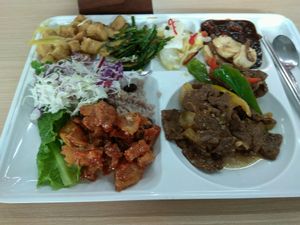 yummy  at Seoul National University Vegan Buffet 서울대학교 채식뷔페 in Seoul