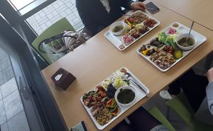 Seating space. at Seoul National University Vegan Buffet 서울대학교 채식뷔페 in Seoul