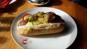 Breaky Dog at Secret Creek Cafe in Lithgow