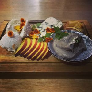 A ‘cheese’ selection at Secret Creek Cafe in Lithgow