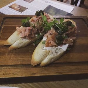 Banana flower at Secret Creek Cafe in Lithgow