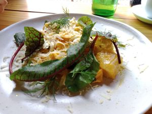 Pumpkin Gnocchi at Secret Creek Cafe in Lithgow
