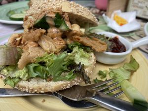   at Bagels & Beans - Van Coothplein in Breda