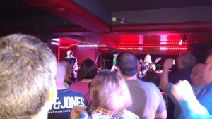 i didn't get food, but i did see the wedding present. at Broadcast in Glasgow