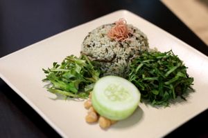 Nasi Kerabu at Seeds Garden Bistro in Malacca