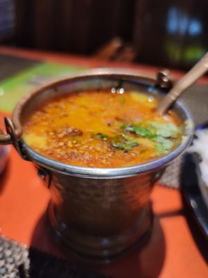 Yellow daal at Curry Pot in Koh Samui