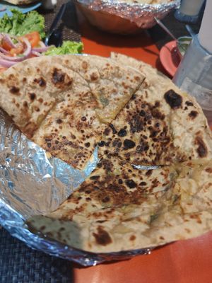 Aloo Paratha at Curry Pot in Koh Samui