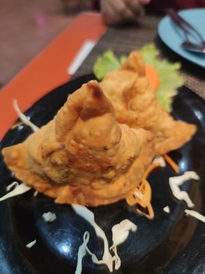 Vegetable Samosa at Curry Pot in Koh Samui