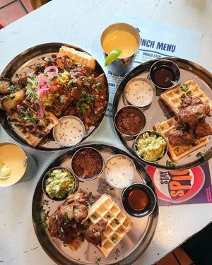 Brunch at Hornbeam Cafe Walthamstow at Spice Box in East London