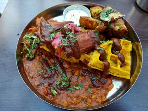 Full Indian at Spice Box in East London