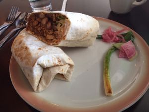 Chorizo Burrito!! at Chive Kitchen in Farmington