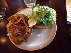 Buffalo chicken sandwich at Chive Kitchen in Farmington