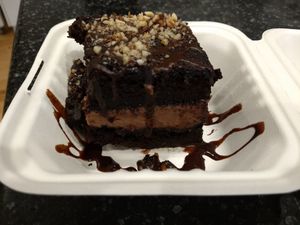 Choclate beet cake!! (You can't taste the beets) at Chive Kitchen in Farmington