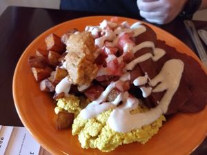 Breakfast burrito bowl at Chive Kitchen in Farmington