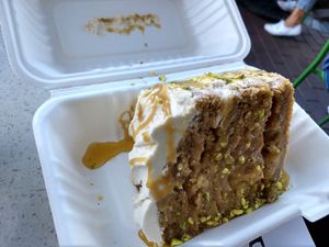 Pineapple cake at Chive Kitchen in Farmington