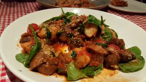 Gnocchi at Farelli's Trattoria in Queenstown