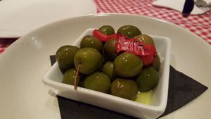 Olives at Farelli's Trattoria in Queenstown