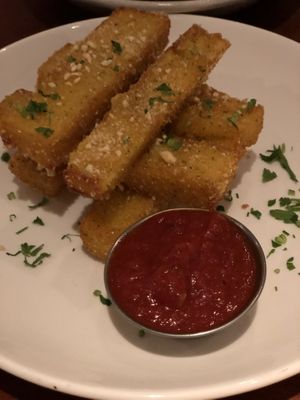 Polenta chips at Farelli's Trattoria in Queenstown