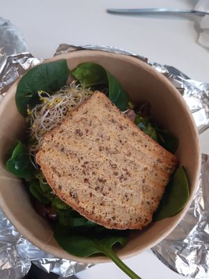 Sandwich to go at Bloem in Amsterdam