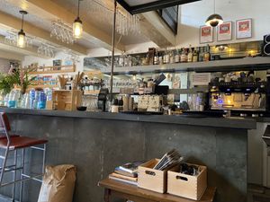 Counter/bar  at Bloem in Amsterdam