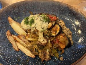 Gegrilde aubergine   at Bloem in Amsterdam