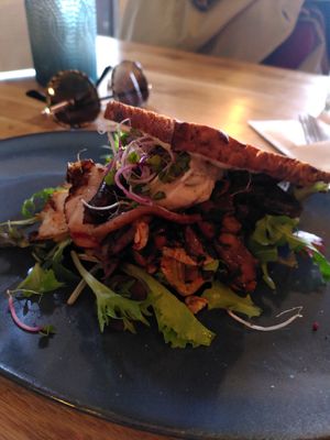 Kimchi & mushroom shoarma at Bloem in Amsterdam