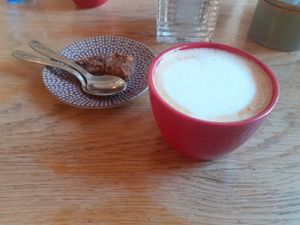 Cappuccino at Bloem in Amsterdam