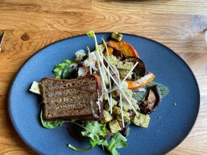 Pumpkin sandwich  at Bloem in Amsterdam