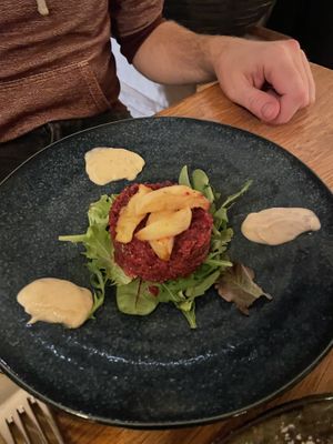 Beetroot tartare  at Bloem in Amsterdam