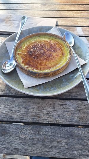 crème brûlée at Bloem in Amsterdam