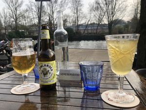 The kefir water was very good!  at Bloem in Amsterdam