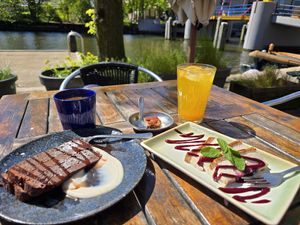 Desserts at Bloem in Amsterdam