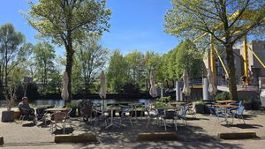 Terrace at Bloem in Amsterdam
