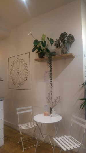 Table for two at 42 Juice in Brighton