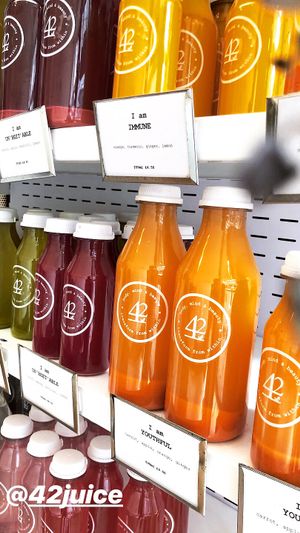 Funny names :) at 42 Juice in Brighton