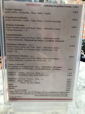   at Cafe Schrill in Saarbrucken