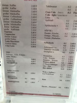   at Cafe Schrill in Saarbrucken