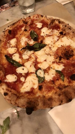 Margarita pizza  at Pizza Barbone in Hyannis