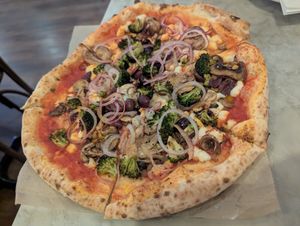 #Veganuary at Pizza Barbone in Hyannis