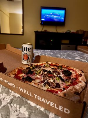   at Pizza Barbone in Hyannis