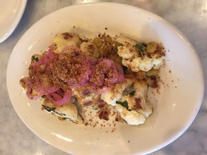 roasted cauliflower  at Pizza Barbone in Hyannis