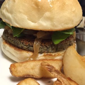 Vegan Burger  at Salon Delicious in Seoul